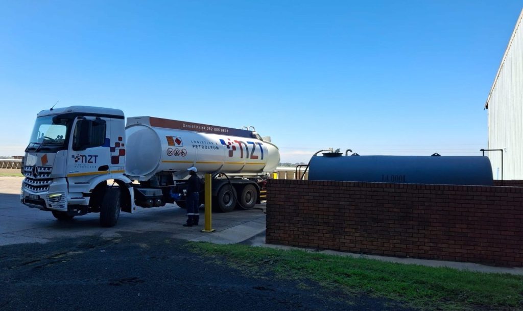 On-site diesel delivery