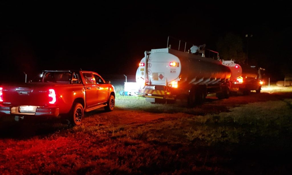 On-site diesel delivery